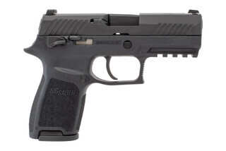 SIG Sauer P320C compact 9mm pistol is Massachusetts compliant with manual safety